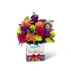 The FTD Birthday Brights Bouquet from Eagle Grove Greenhouse in O'Neill, NE